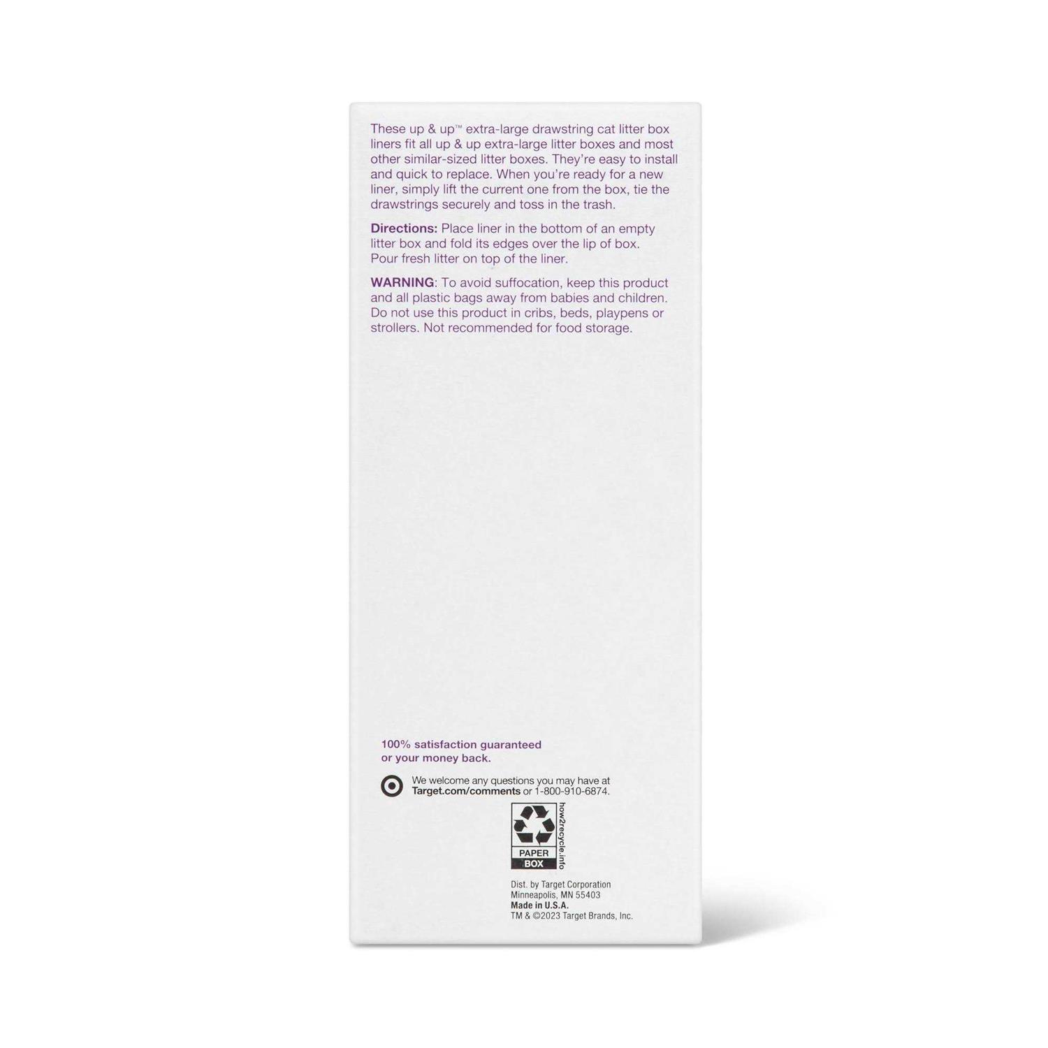 up & up Cat Litter Liners - Healthber