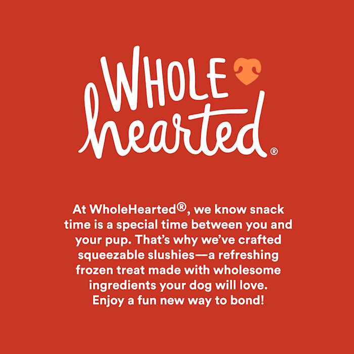 WholeHearted Chicken Slushy Squeezes Treats for Dogs - Healthber