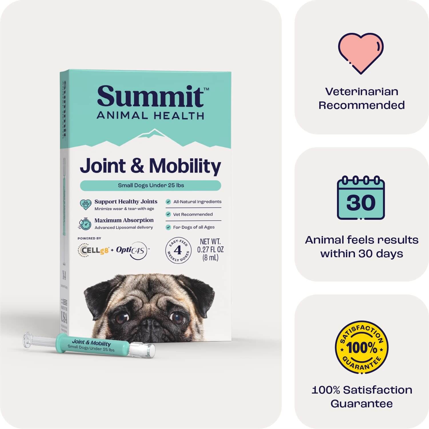 Summit Animal Health - Joint & Mobility Liquid for Dogs - Healthber