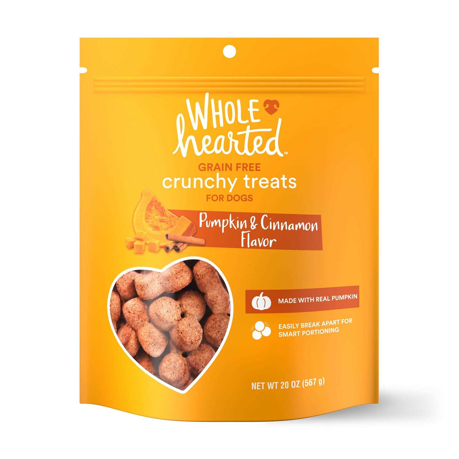 WholeHearted Grain Free Crunchy Dog Treats - Healthber