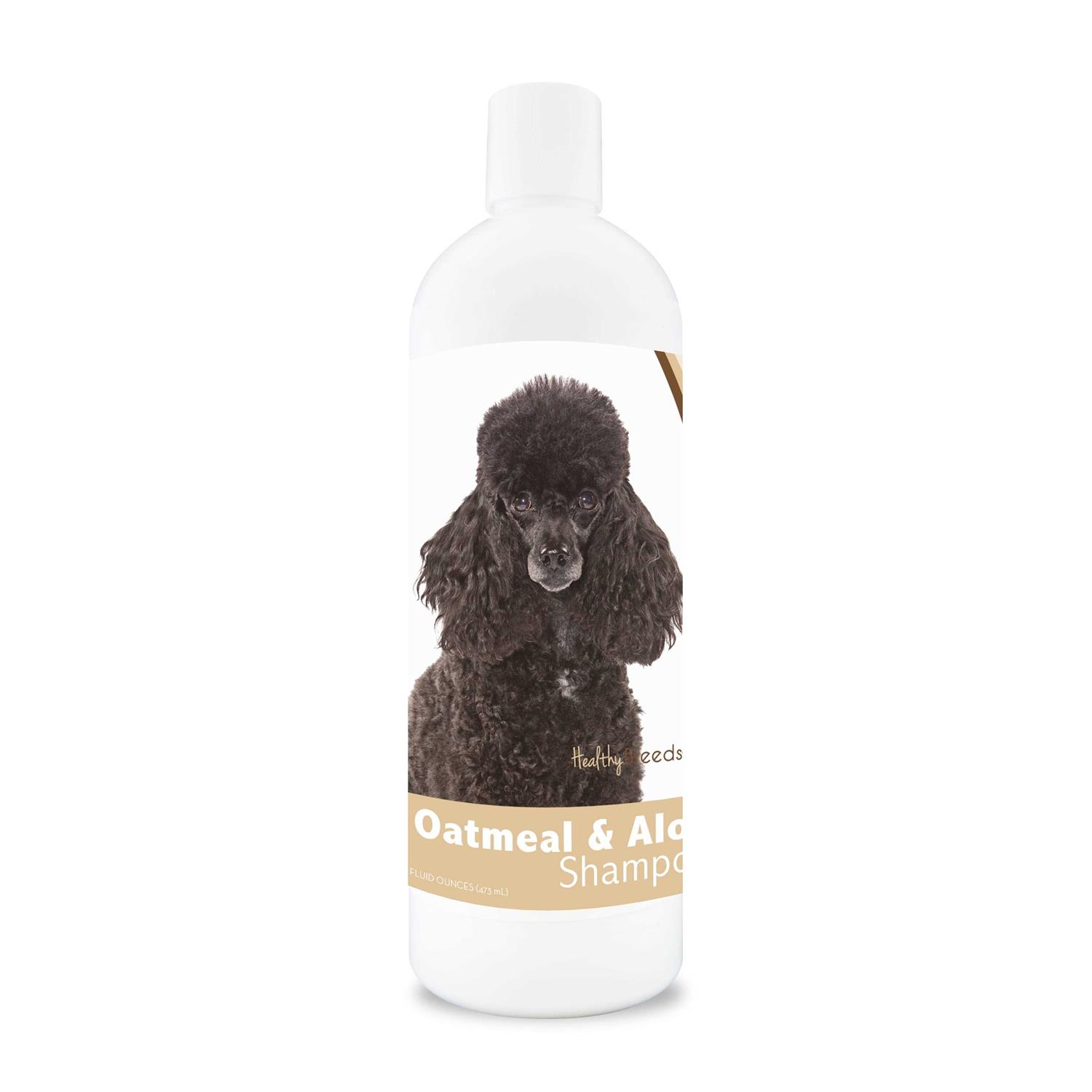 Healthy Breeds 16 oz Poodle Oatmeal Shampoo with Aloe - Healthber