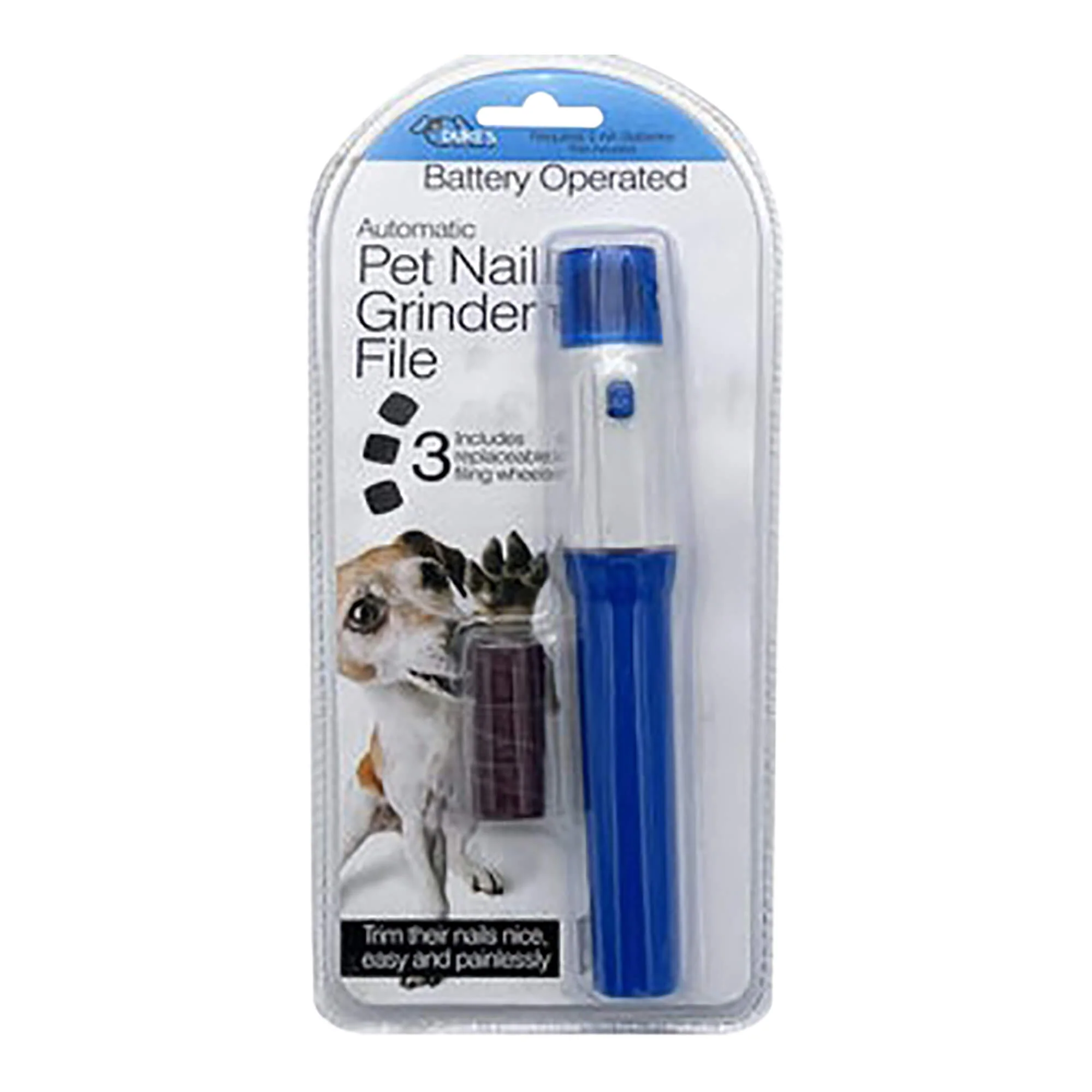 Battery-Operated Automatic Pet Nail Grinder File - Healthber