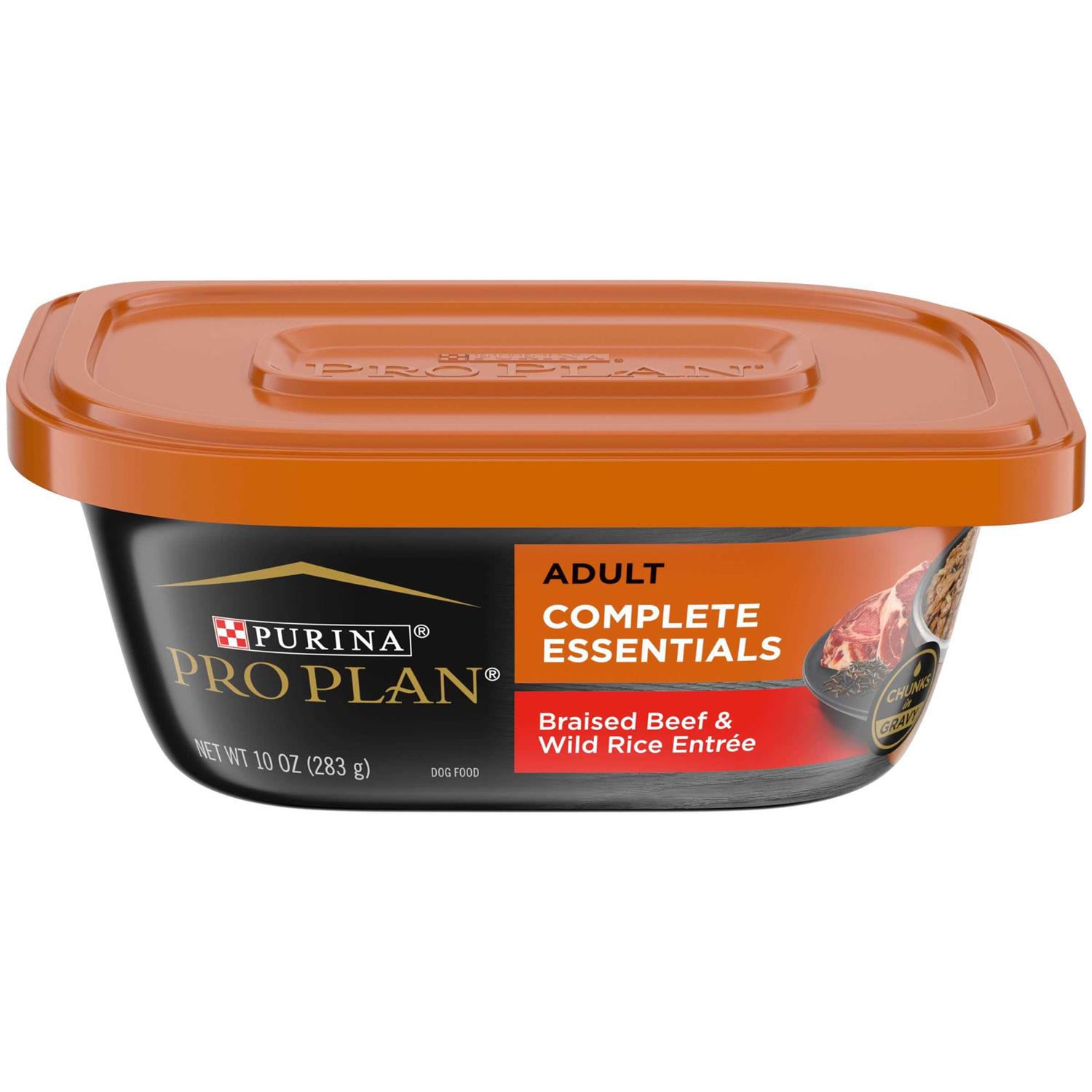 Purina Pro Plan Savory Beef & Rice Wet Dog Food - Healthber