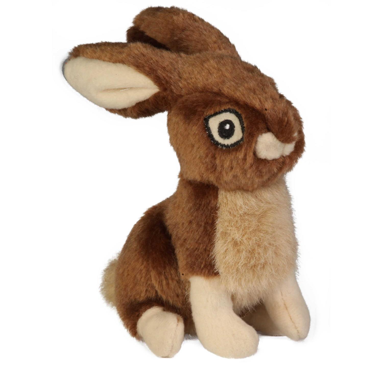 GoDog Wildlife Chew Guard Rabbit Dog Toy - Healthber