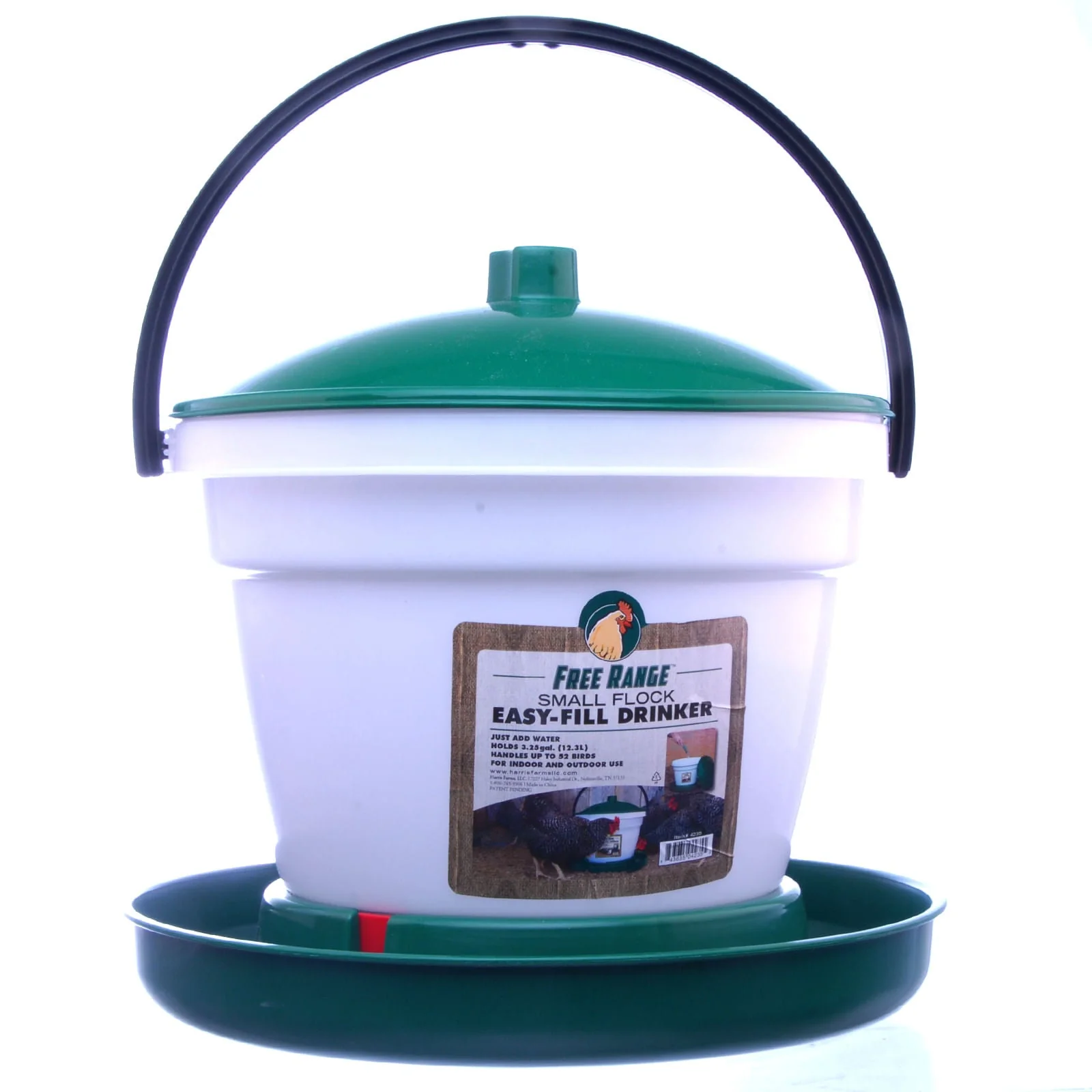 Easy Fill Drinker Poultry Waterer - Healthber