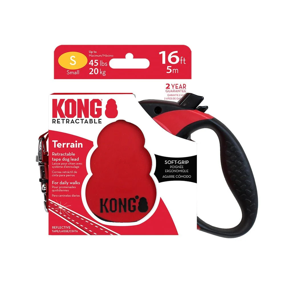 KONG Terrain Retractable Leash - Healthber