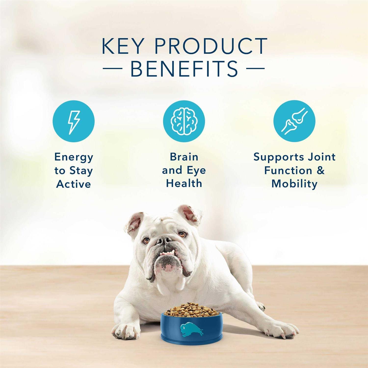Blue Buffalo Blue Basics Skin & Stomach Care Natural Turkey & Potato Senior Dry Dog Food - Healthber