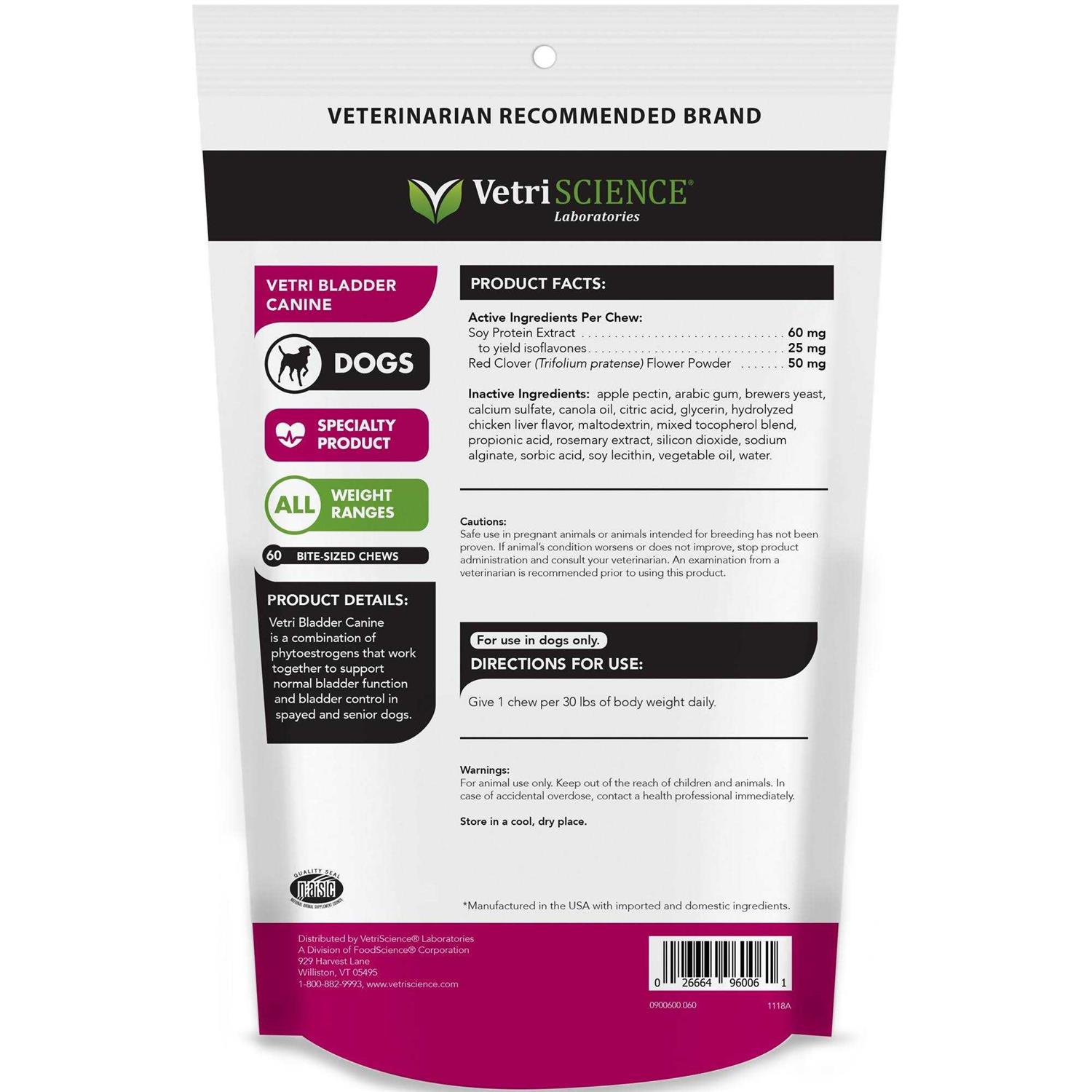 VetriScience Vetri Bladder Canine - Healthber