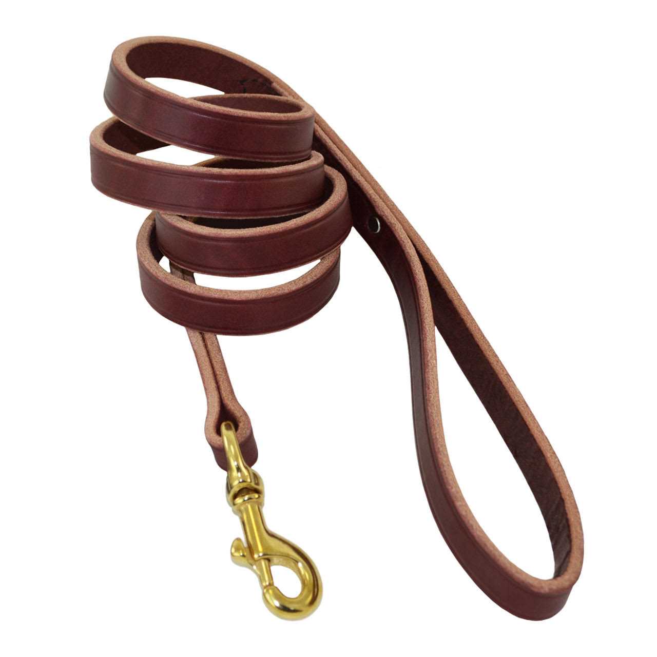Signature K9 Signature Standard Leather Leash - Healthber