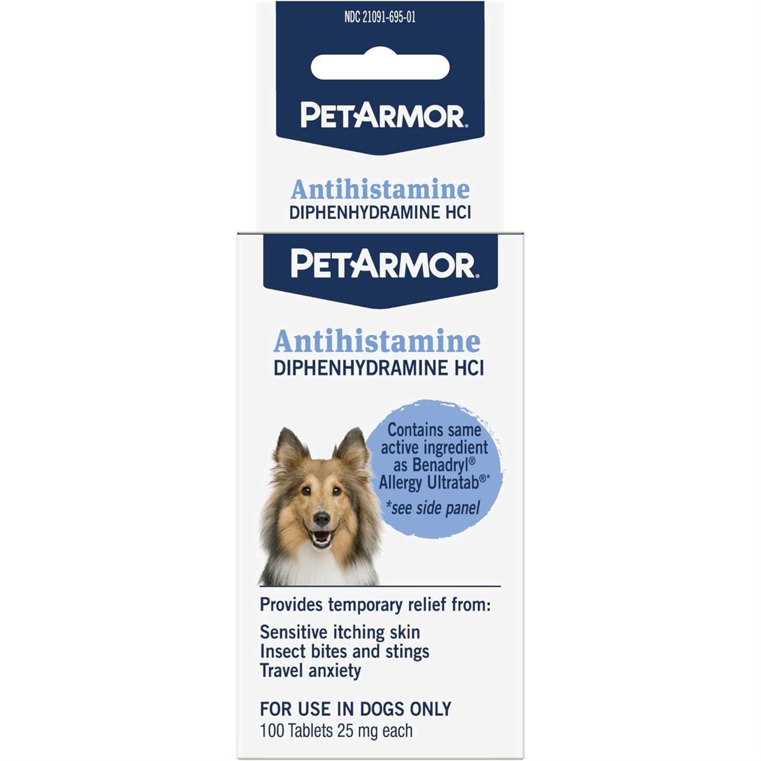 PetArmor Antihistamine Tablets for Dogs - Healthber
