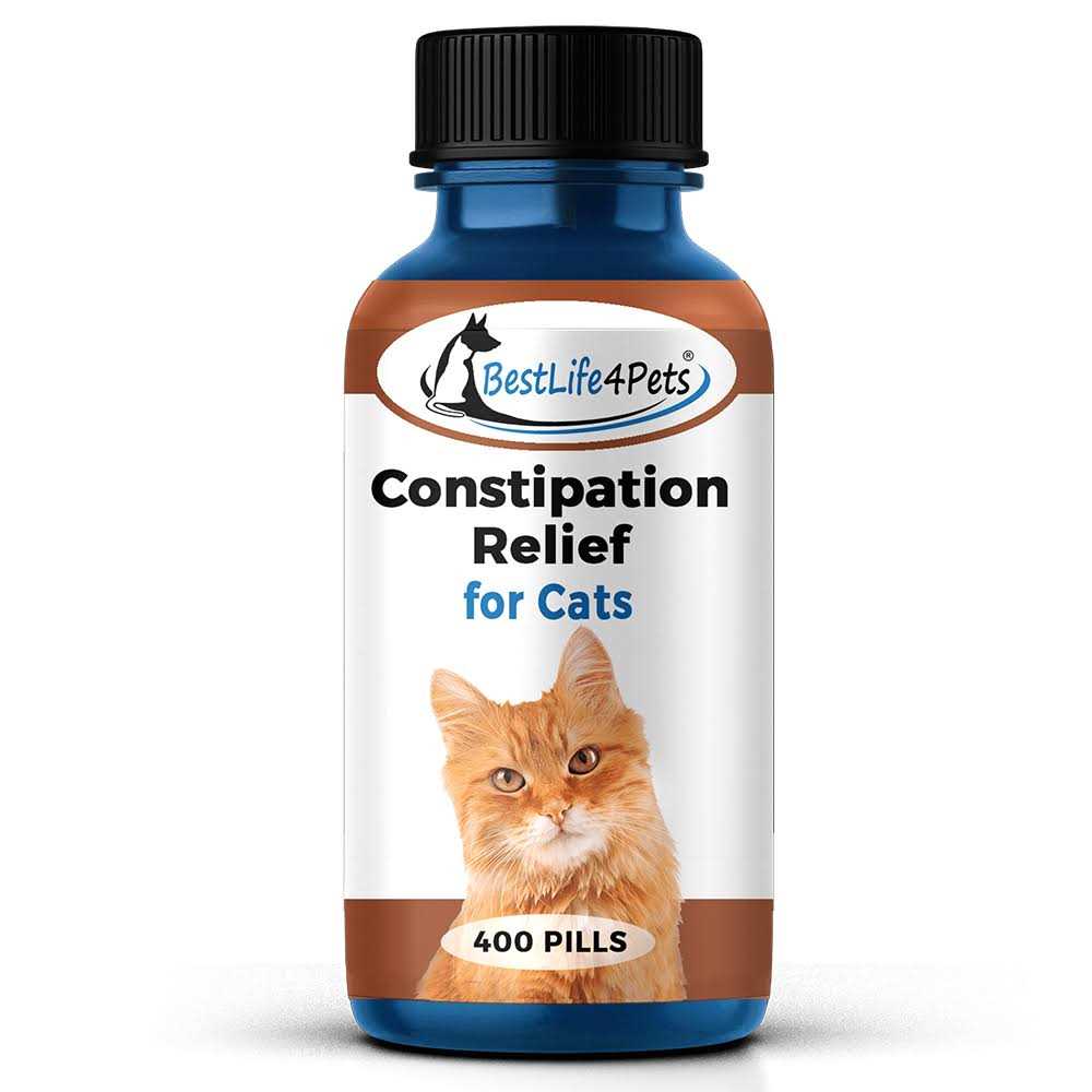 BestLife4Pets Cats Constipation Relief and Stool Softeners Natural Health Supplements to Help Digestion, Gas Relief and Constipation - Healthber