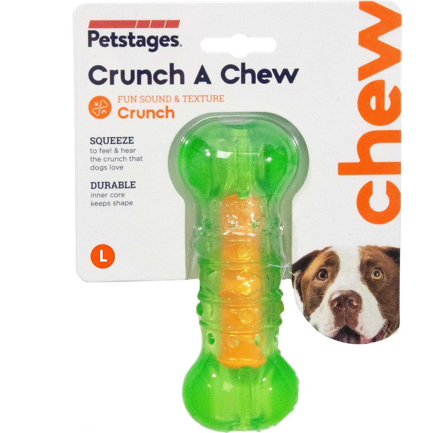 Petstages Crunchcore Bone Dog Chew Toy - Healthber