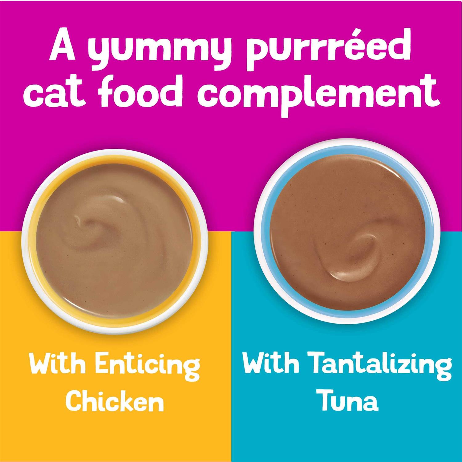Purina Friskies Pureed Cat Food Topper Variety Pack Lil’ Shakes With Chicken and With Tuna Varieties - Healthber