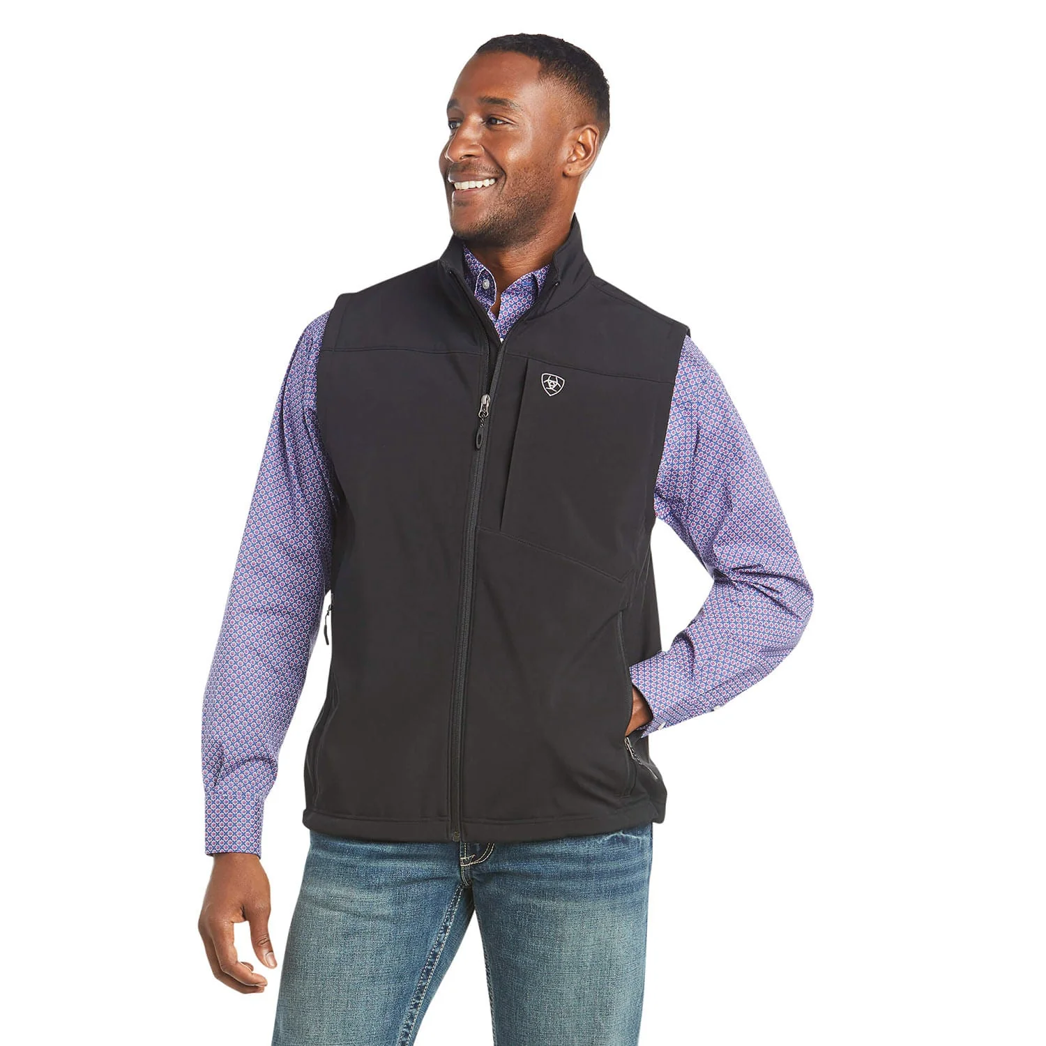 Ariat Men's Vernon 2.0 Softshell Vest - Healthber