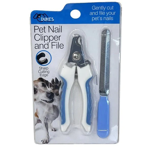 Nail Clipper and File Set, Assorted Colors - Healthber