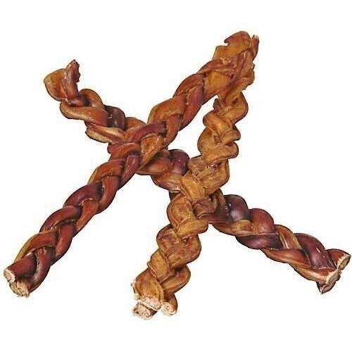 Pawstruck Braided Bully Sticks Dog Treats - Healthber
