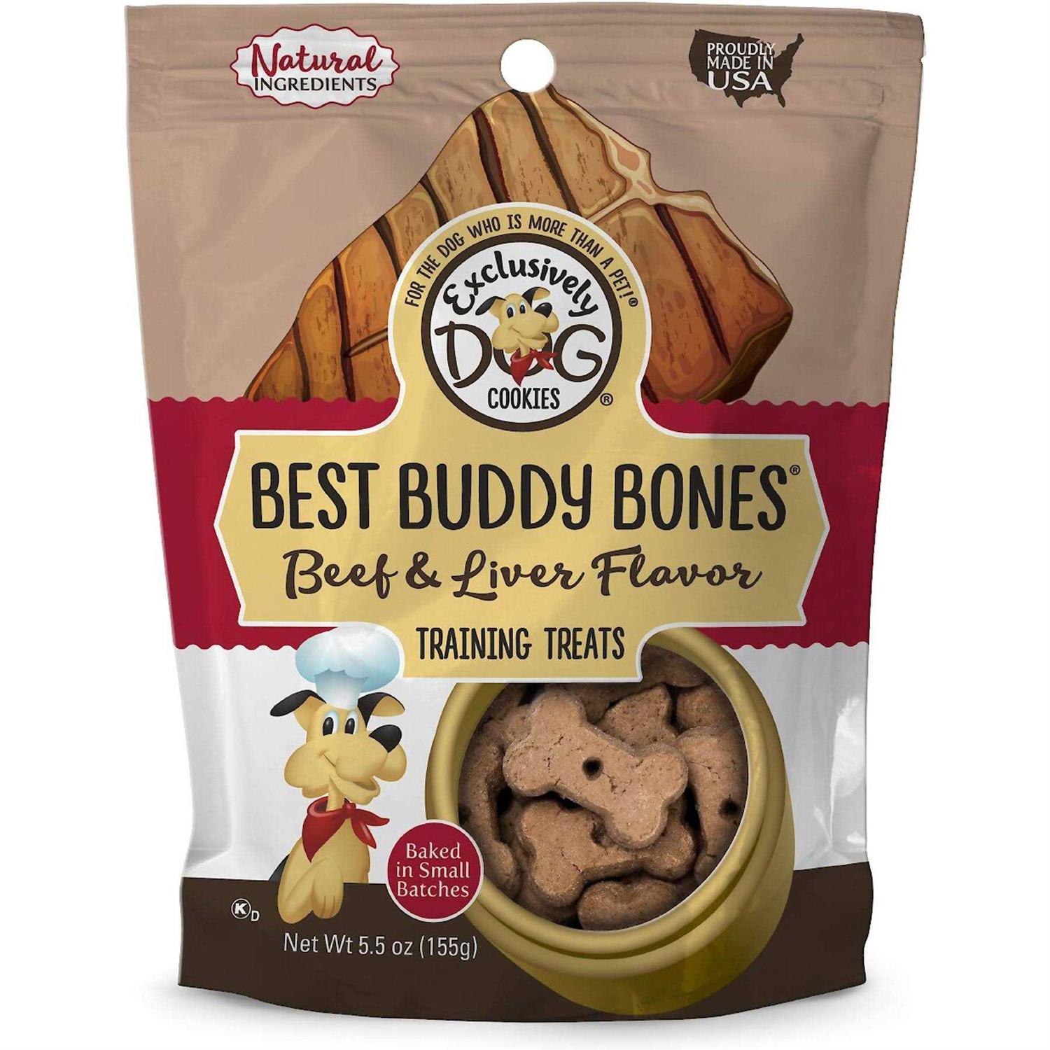 Exclusively Dog Training Treats Best Buddy Bones - Healthber
