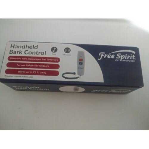 Free Spirit Handheld Ultrasonic Bark Control - Healthber
