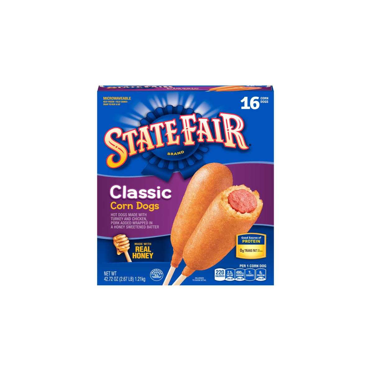 State Fair Corn Dogs - Healthber
