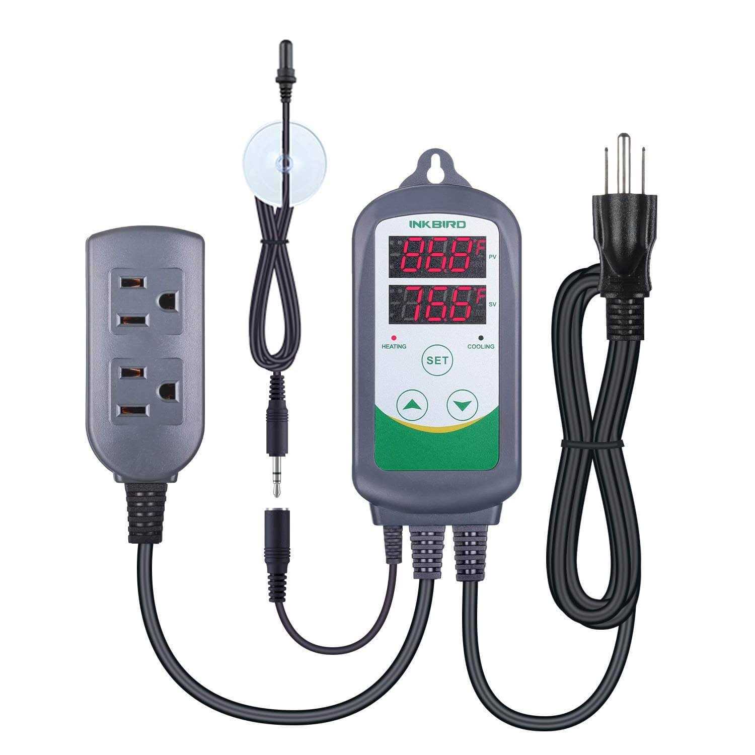 Inkbird ITC-308S Temperature Controller Digital Thermostat Controller with 1.97 - Healthber