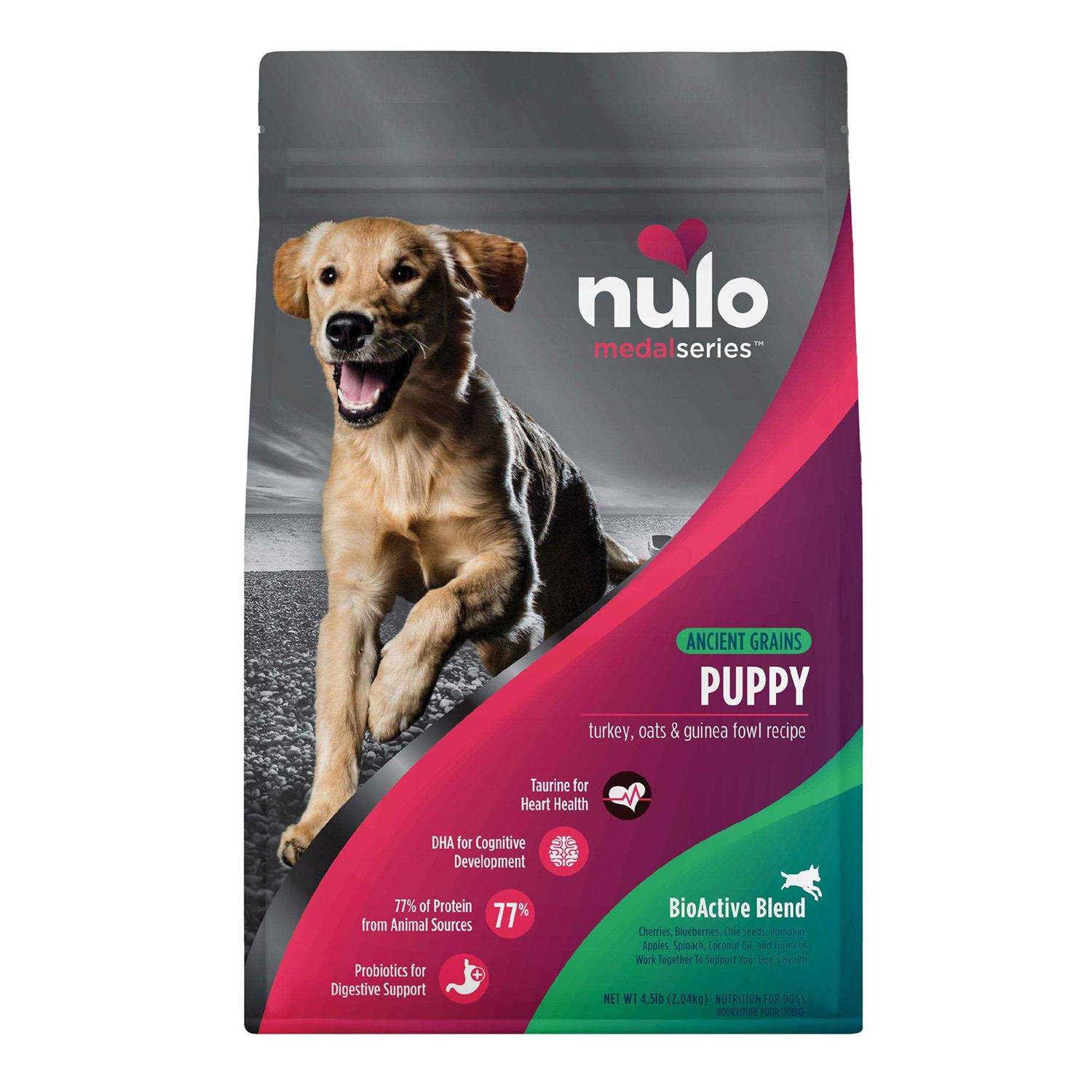 Nulo Dog MedalSeries Puppy Turkey Dry Food - Healthber