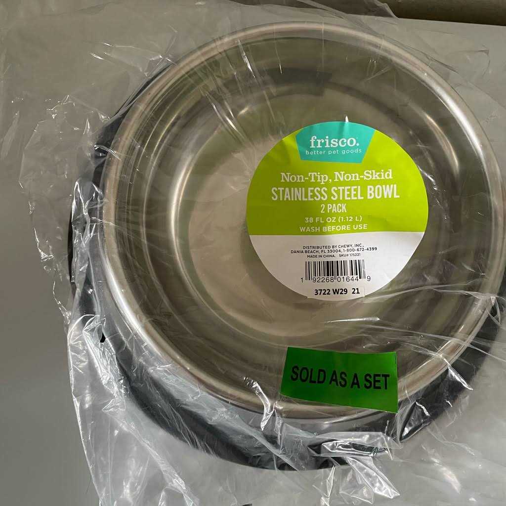 Frisco Stainless Steel Bowl - Healthber