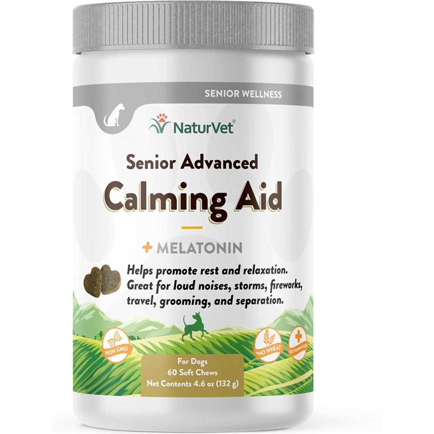 NaturVet Senior Advanced Calming Aid Soft - Healthber
