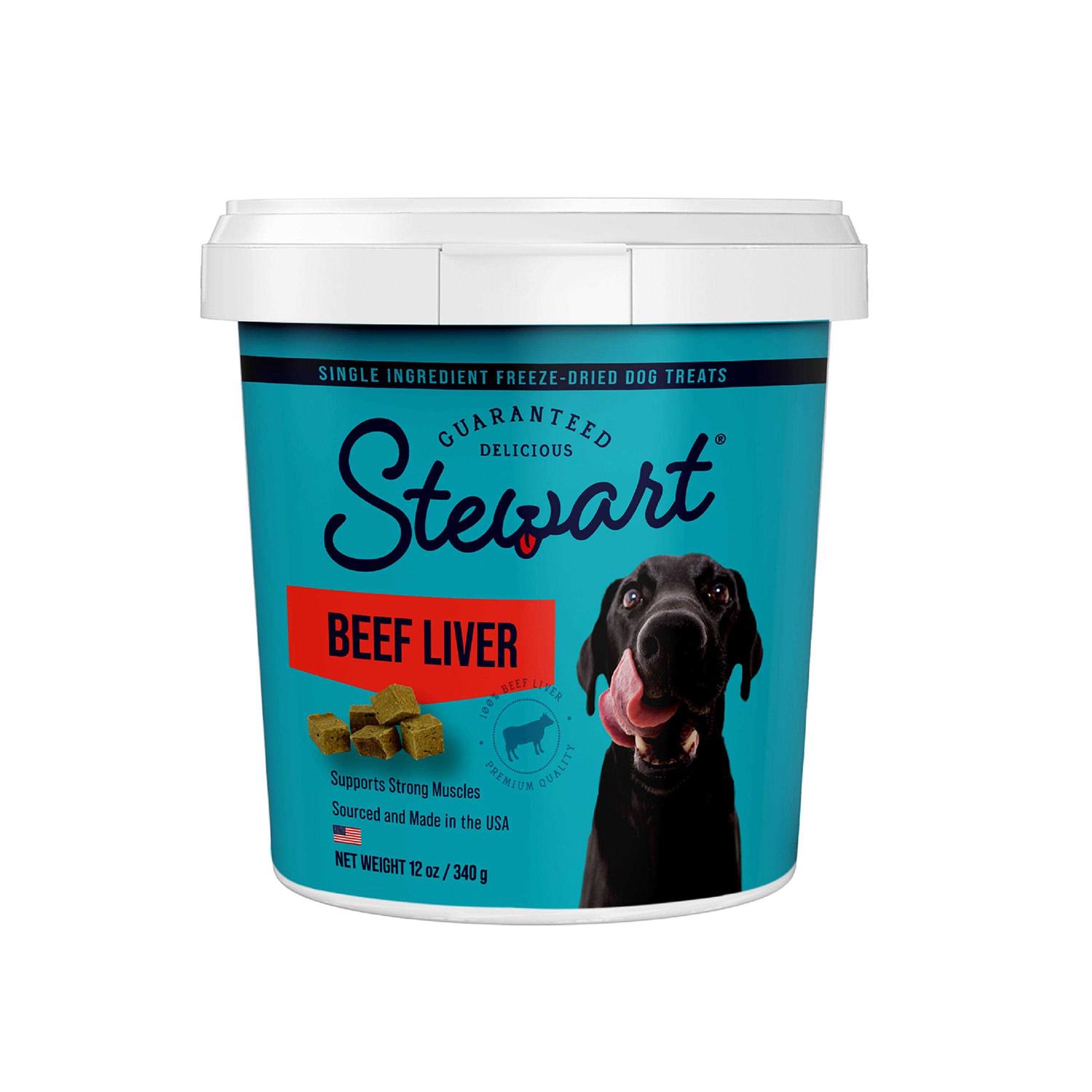 Stewart Freeze Dried Dog Treat Beef Liver - Healthber