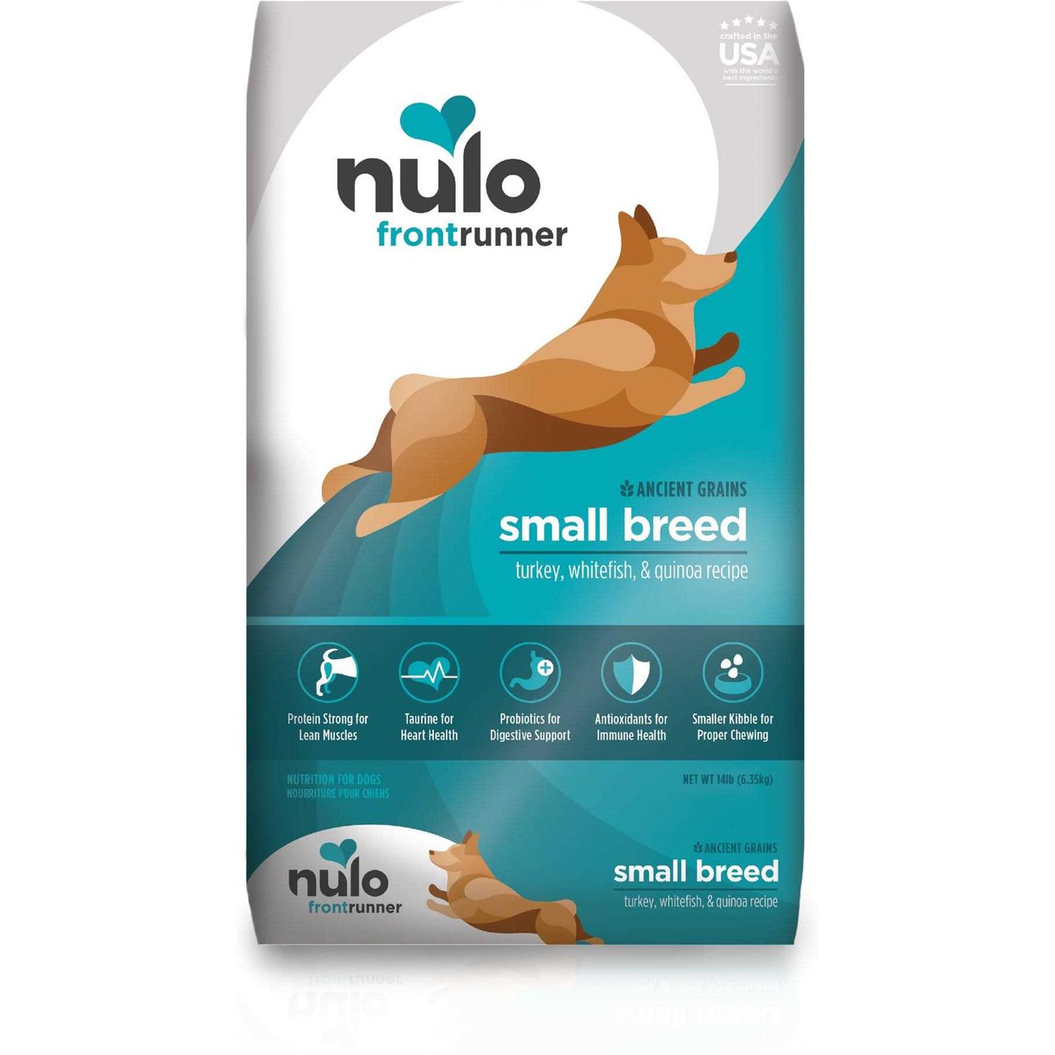 Nulo Frontrunner Small Breed Dry Dog Food Turkey - Healthber