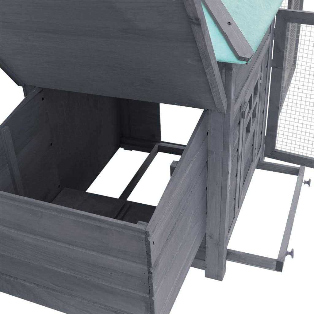 vidaXL Chicken Coop with Nest Box - Healthber