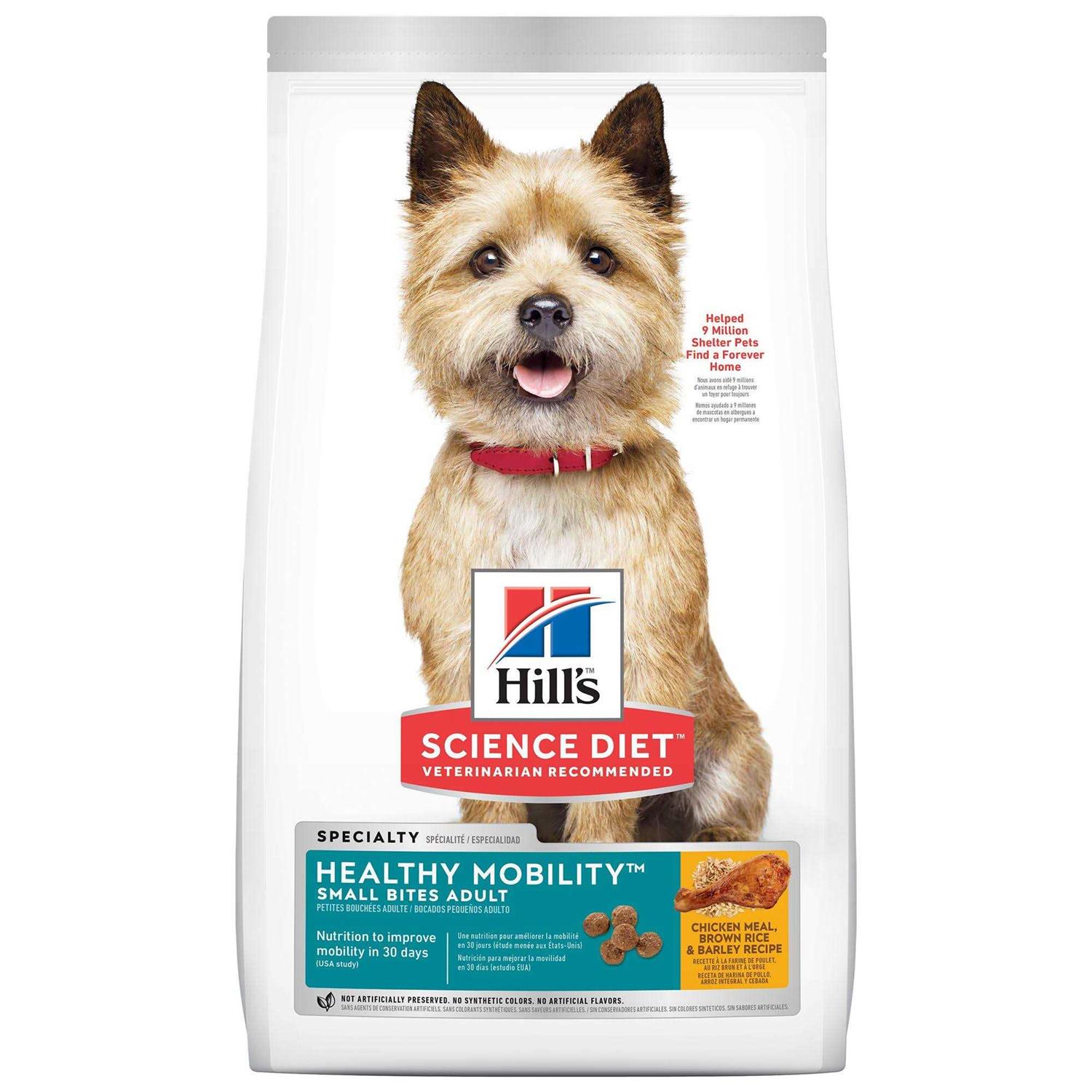 Hill’s Science Diet Adult Healthy Mobility Small Bites Dog Food - Healthber