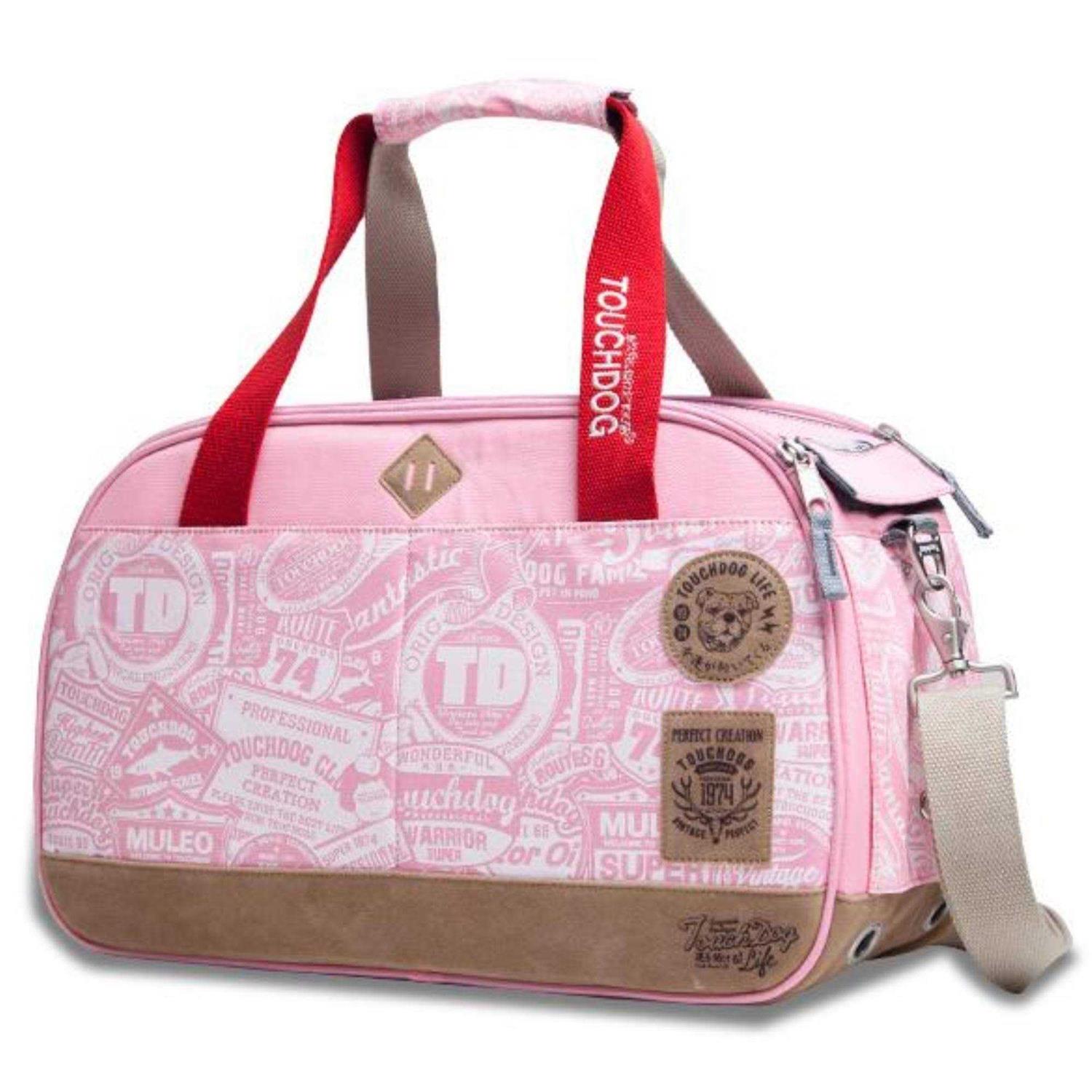 Touchdog Airline Approved Around-The-Globe Passport Designer Pet Carrier - Healthber
