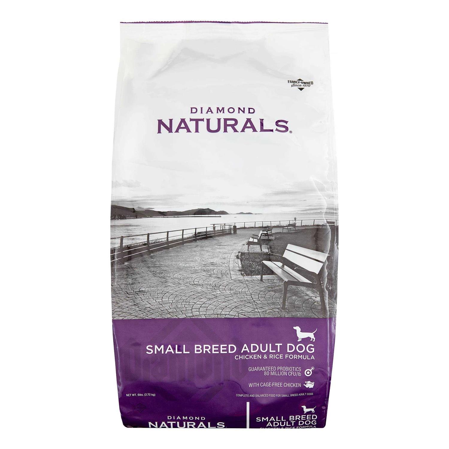 Diamond Naturals Small-Breed Adult Chicken Rice Dry Dog Food - Healthber