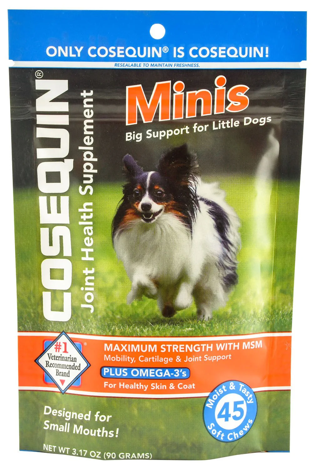 Nutramax Cosequin Minis - Maximum Strength with MSM Plus Omega-3's - Healthber