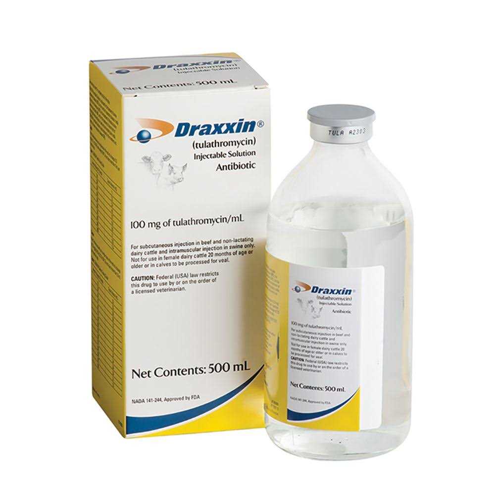 Draxxin – 50 mL, 100 250 500 ml | PetSmart - Healthber