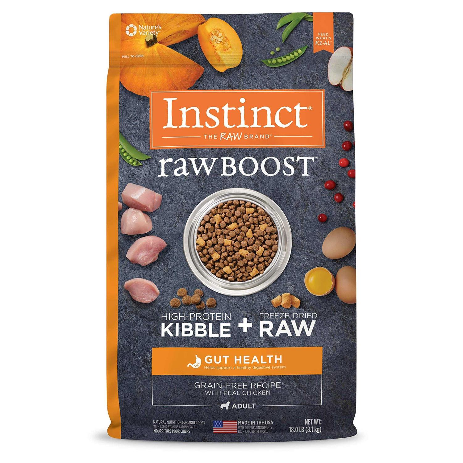 Instinct Raw Boost Grain Free Recipe with Real Chicken Dry Dog Food - Healthber