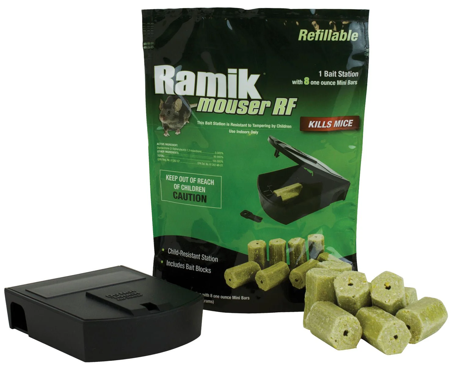 Ramik Mouser Refillable Bait Station - Healthber
