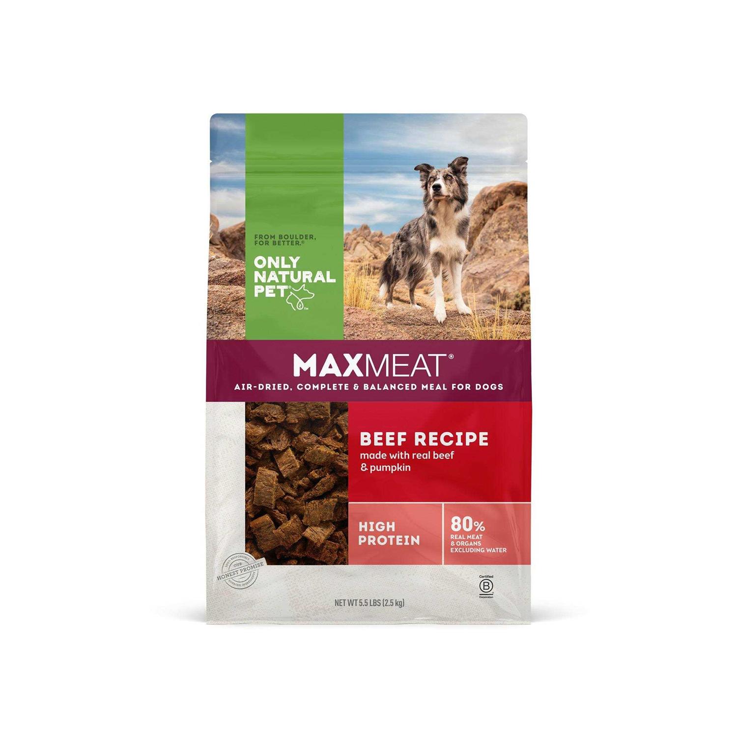 MaxMeat Beef with Pumpkin Recipe Air-Dried Food - Healthber
