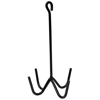 4-Prong Horse Harness or Bridle Cleaning & Storage Hook - Healthber