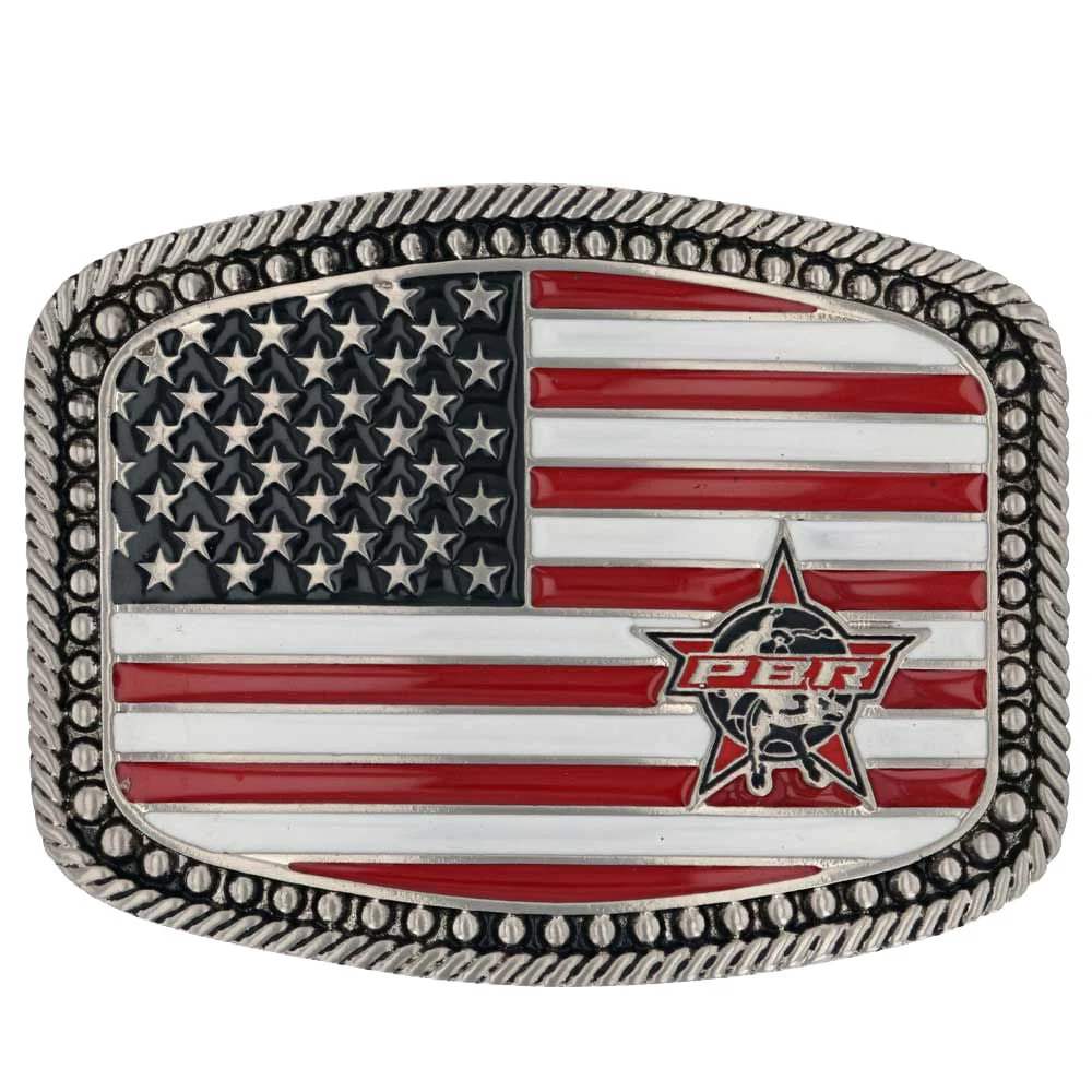 PBR American Pride Belt Buckle - Healthber