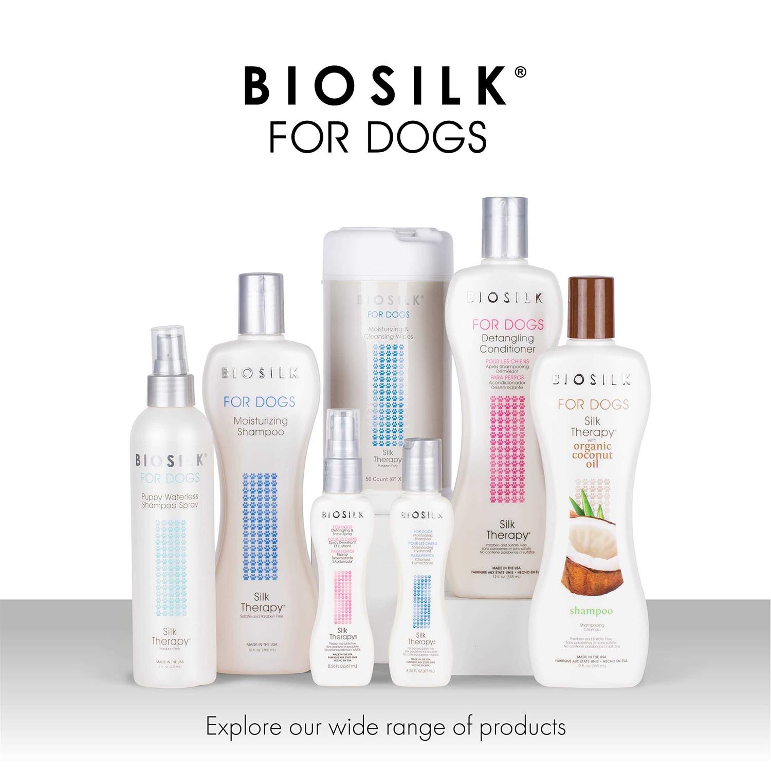 BioSilk Silk Therapy Puppy Tearless Shampoo for Dogs - Healthber