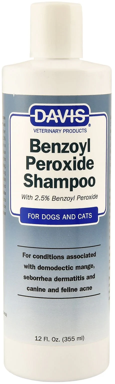 Davis Benzoyl Peroxide Pet Shampoo - Healthber