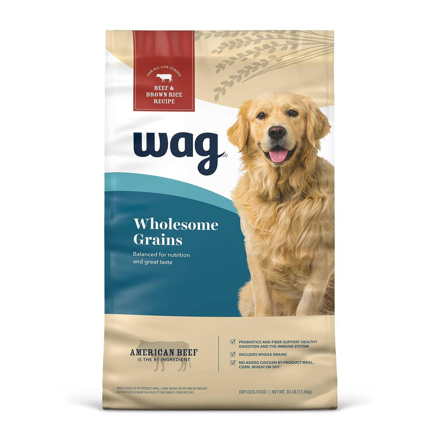 Brand Wag Dry Dog Food And Brown Rice - Healthber