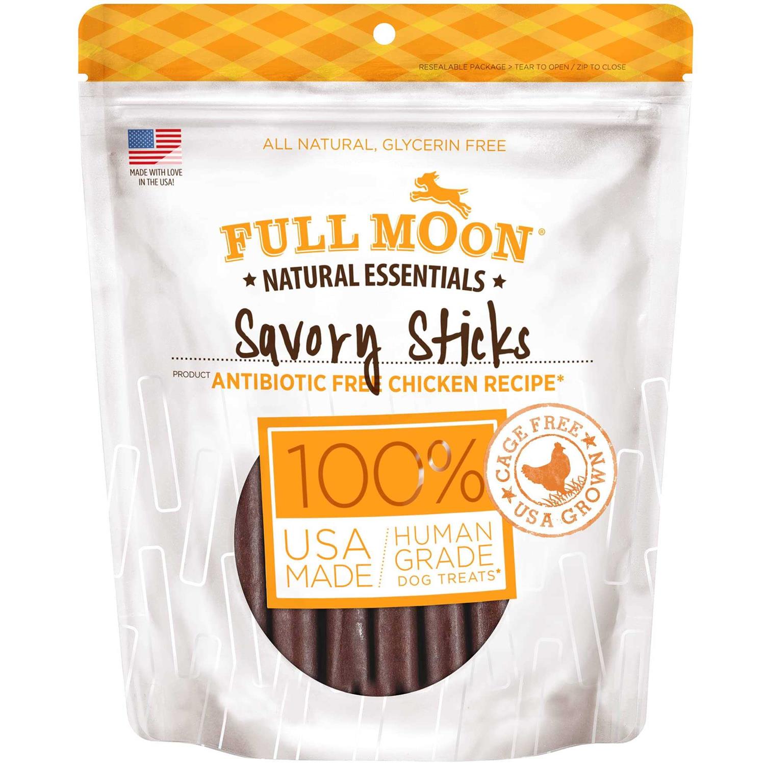 Full Moon Chicken Recipe Savory Sticks Dog Treats - Healthber