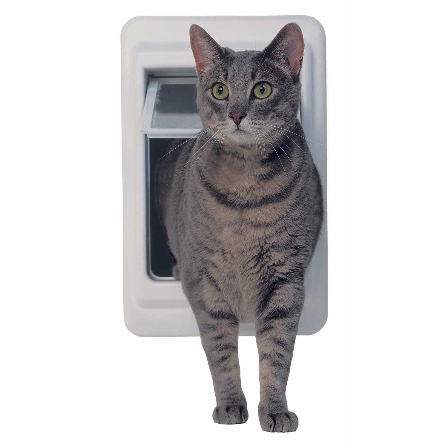 Ideal Pet Products Lockable Cat Flap Door - Healthber