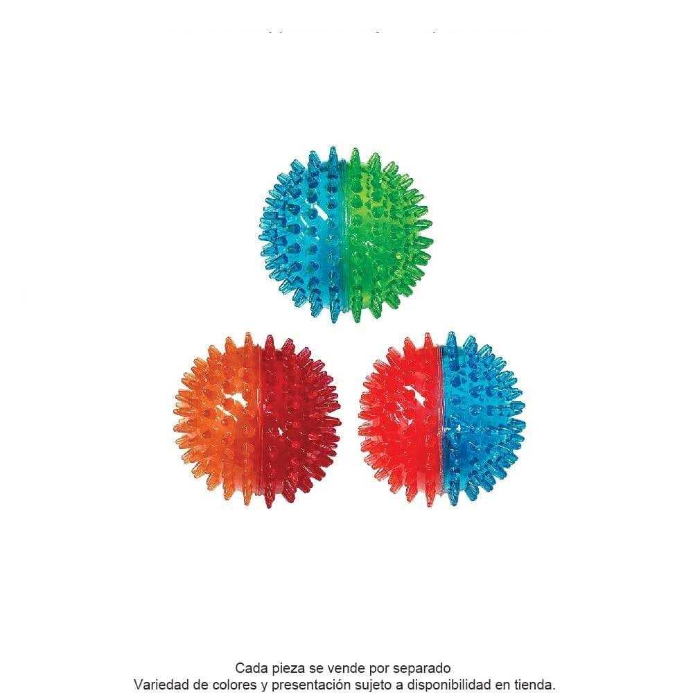 Vibrant Life Fetch Buddy Spiky Ball Dog Toy - Healthber