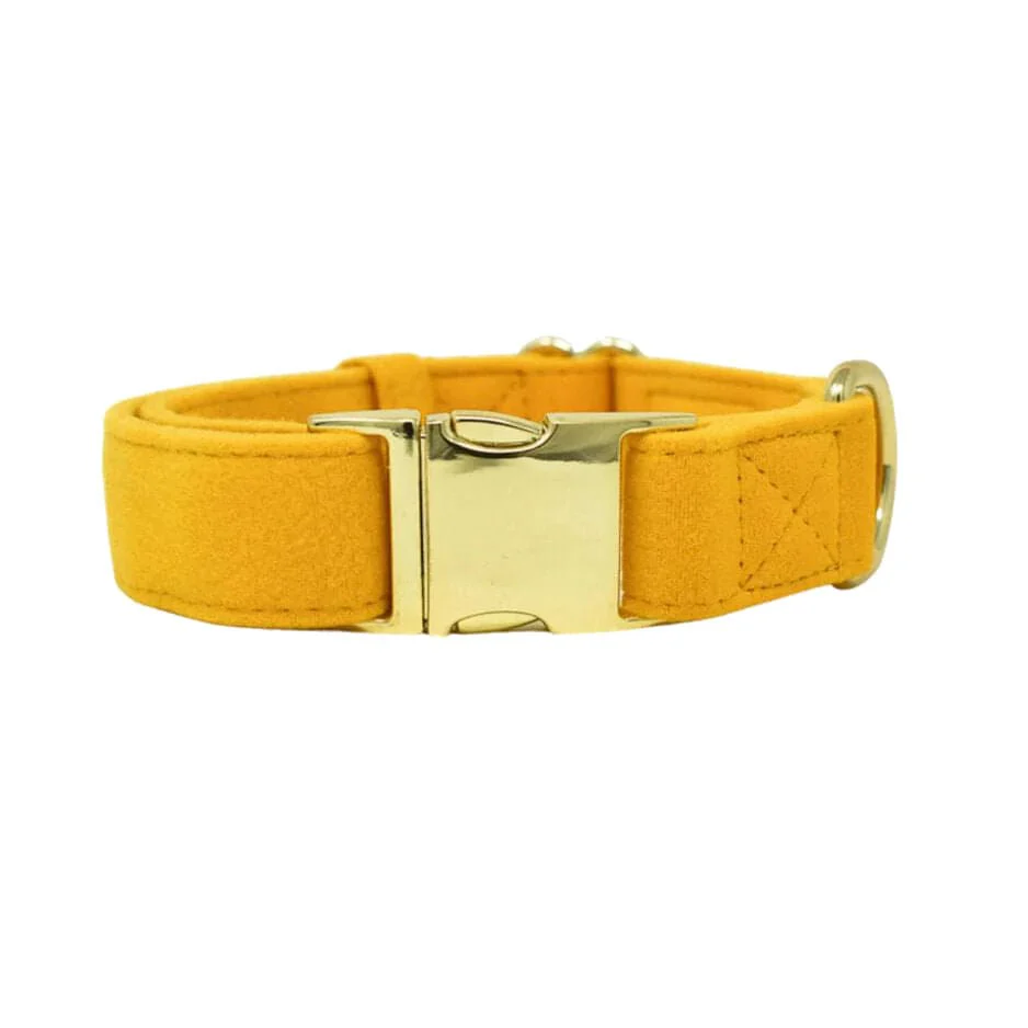Pink Papyrus Nova Collar, Yellow - Healthber