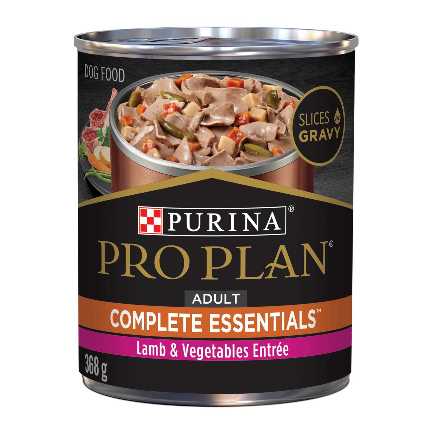 Purina Pro Plan High Protein Dog Food Wet Gravy, Lamb and Vegetables Entree - Healthber