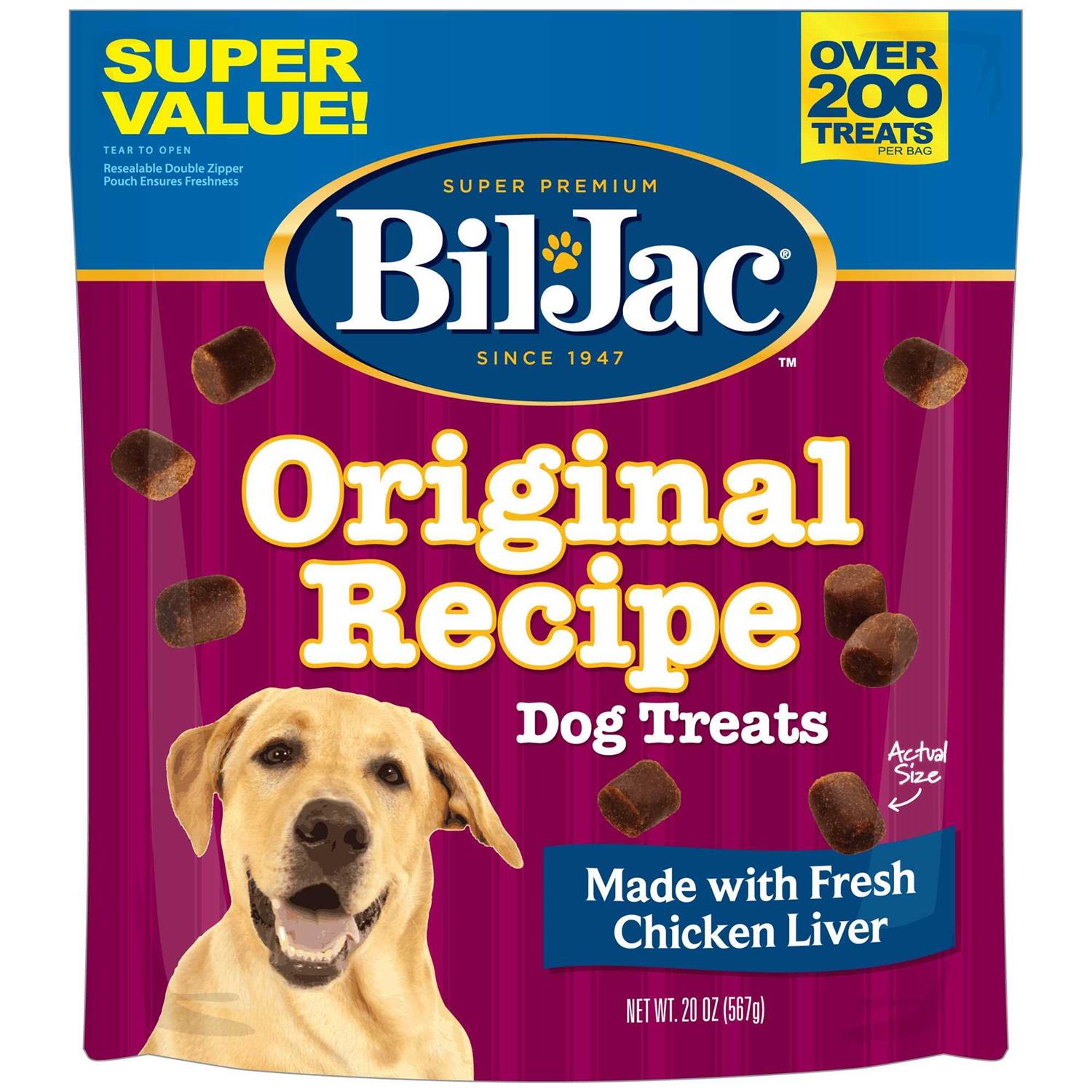 Bil-Jac Original Recipe Dog Liver Treats - Healthber
