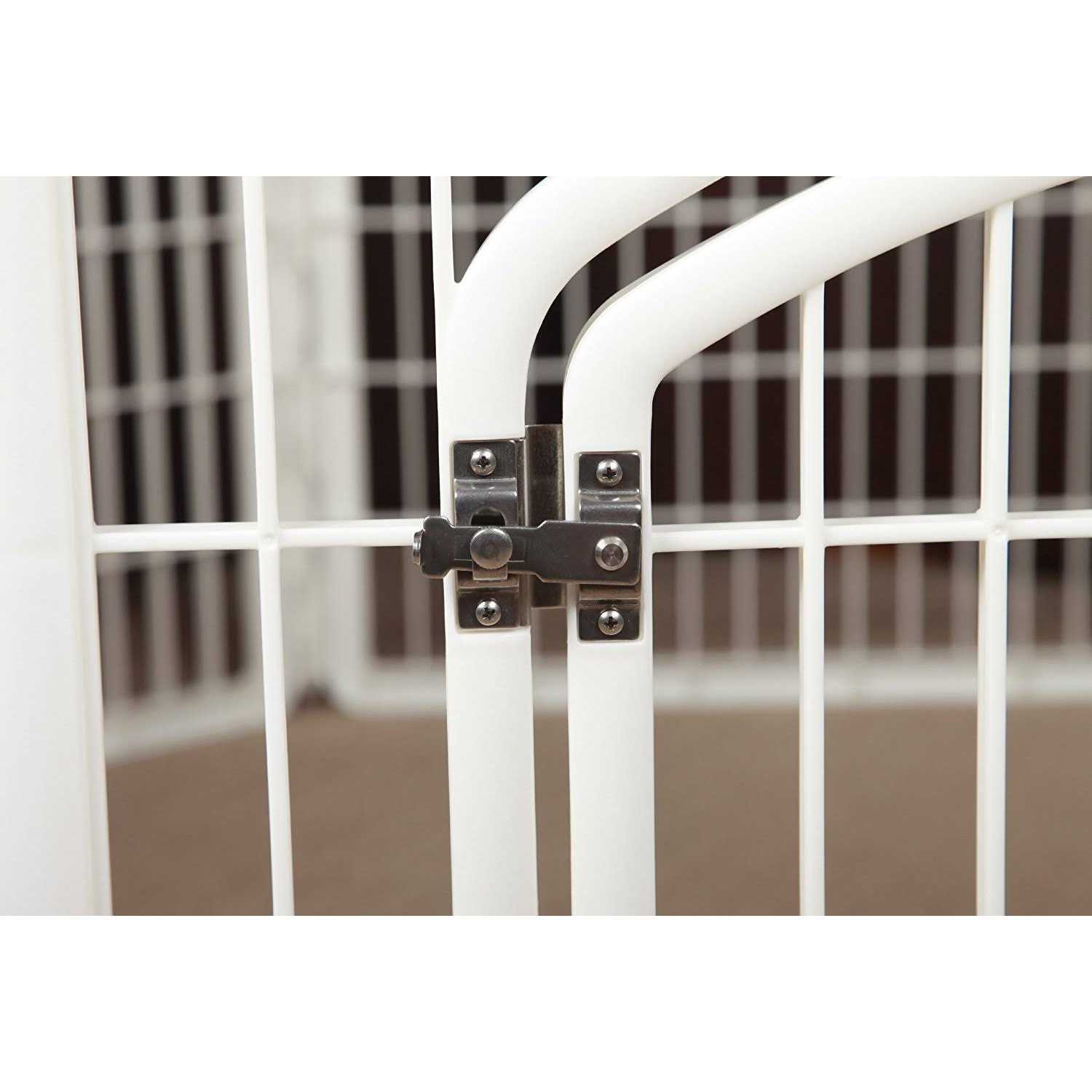 Iris Exercise 8-Panel Pet Playpen with Door - Healthber